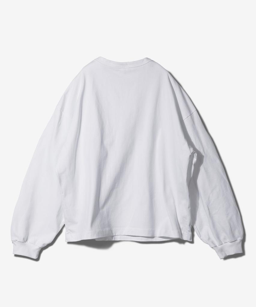 Paensyo Sacrifice Binding Neck Long Sleeve - White