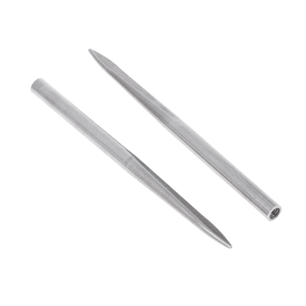 4pcs Stainless Steel Paracord Fid Lacing Stitching Braiding Needles 80x5mm