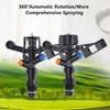 Garden Watering Rotating Sprinkler Agriculture Rocker Nozzle Irrigation Lawn Sprinkler Irrigation With 1/2 Inch Male Connector