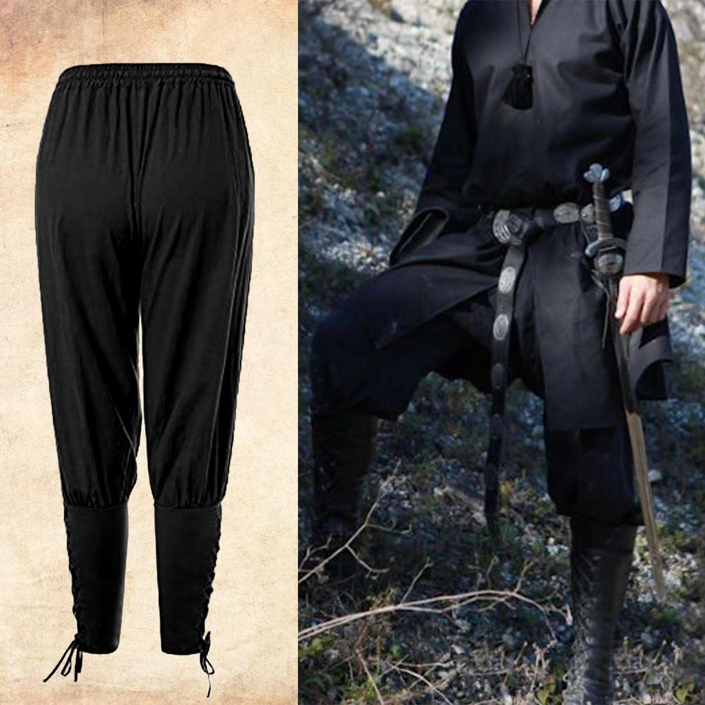 Viking Navigator Pirate Costume Pants