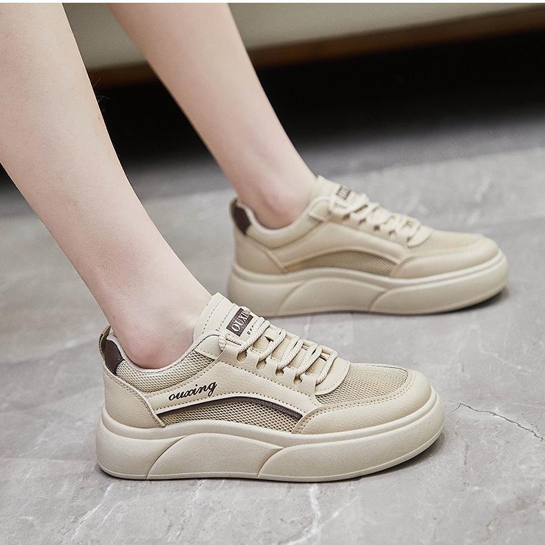 Flat-soled Sneakers Women's Spring and Autumn Non-slip Students' Little White Shoes Women's Board Shoes