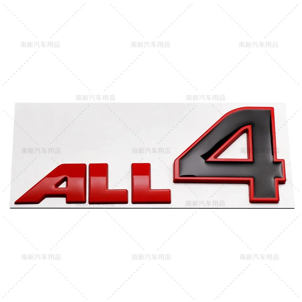 3D Metal ALL4 Car Rear Trunk Emblem Door Fender Badge For MINI Cooper JCW R60 R61 F54 F60 S D SD Countryman Paceman Stickers