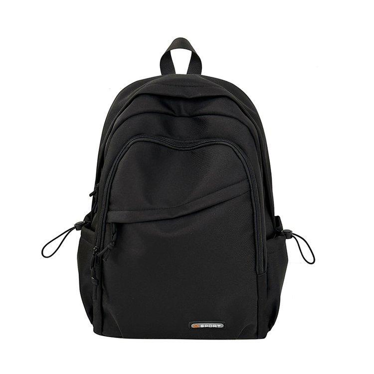 Schoolbag Japanese ins Tide, Light, Casual, Simple and Versatile Large Capacity Junior High School Student School Bag Going Out Backpack