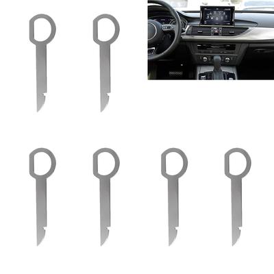 DFsucces 6 Pcs Car Audio Removal Tool Car Radio Removal Tool Stereo Audio Panel