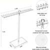 Acrylic Necklace Holder Transparent Jewelry Display Stand Storage Rack  Earrings Pendants
