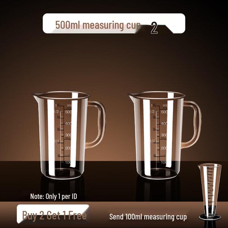 ZISIZ PC Acrylic Measuring Cup
