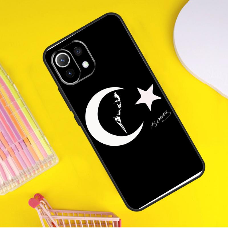 Mustafa Kemal Ataturk Cover For Xiaomi 13 14 Ultra 11T 12T 13T 14T Pro POCO X7 Pro X3 X5 F3 F5 F6 M6 X6 Pro Case
