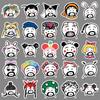 50pcs Waterproof Dumb Face Emoji Stickers for Creative Planning and Decoration