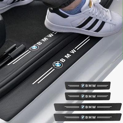FA8Car Door Sill Plate Sticker Anti-scratch Strip Trunk Protection Decals For M M3 M5 X1 X3 X5 X6 E46 E39 E36 E60 E46 E90 E92