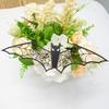 24Pcs Halloween Bat Wall Decor Living Room 3D Halloween Home Decor Gothic Hollow PVC Wall Decorations Horror Black Bat Stickers for Classroom Decor