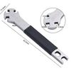 Portable Wheel Spoke Wrench Tool Stainless Steel Spoke Cap Tool Bike Spoke Wrench  MTB