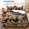 Retroelephantstyle Customize Your Name Duvet Coversoftbedding Set For Bedroom Guest Room And Dorm Decoration Threepiece Set Includes 1 Duvet Cover 2