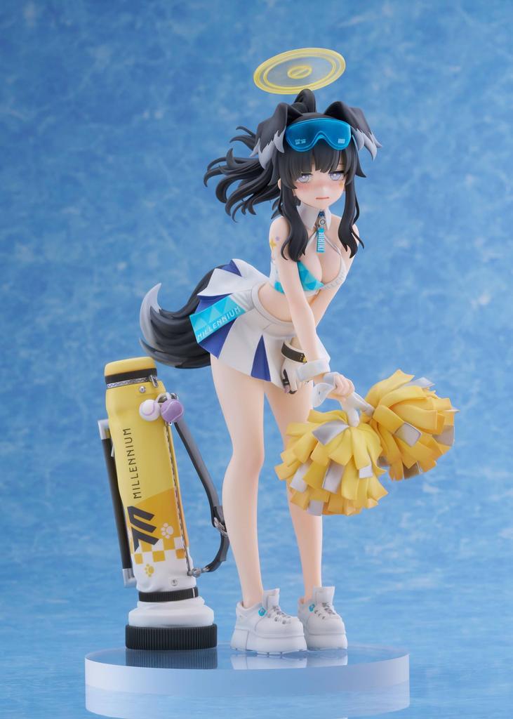Golden Head Plus Blue Archive Hibiki Height 250mm scale painted finished figure made of ABS and acrylic (Cheer Squad) approx. (including pedestal) 1/7