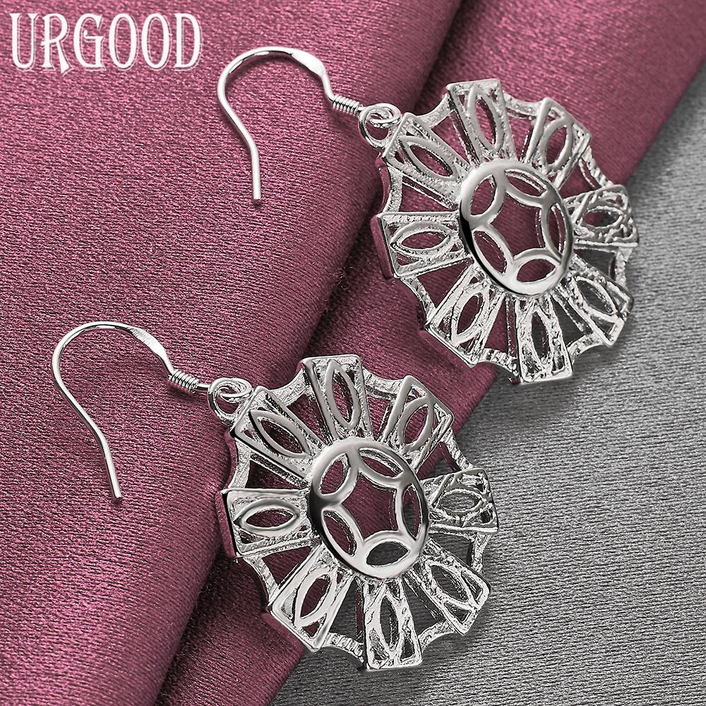 925 Sterling Silver Pendant Earrings Fashion Wedding Jewelry