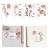 Decorative Flower Light Switches Sticker Enhances Room Decoration Easy Installation On Various Surfaces Decal