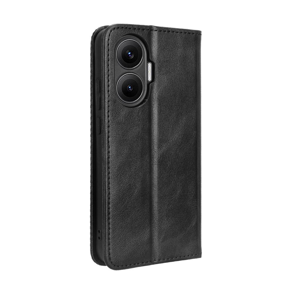 For Xiaomi Redmi Turbo 4 Pro 5G Leather Case Wallet Stand Retro Texture Phone Cover