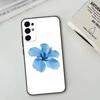 Blue Sky Magnolia Flower    Phone Case For Samsung S25,S24,S21,S22,S23,S30,Ultra,S20,Plus,Fe,Soft Silicone Black Cover