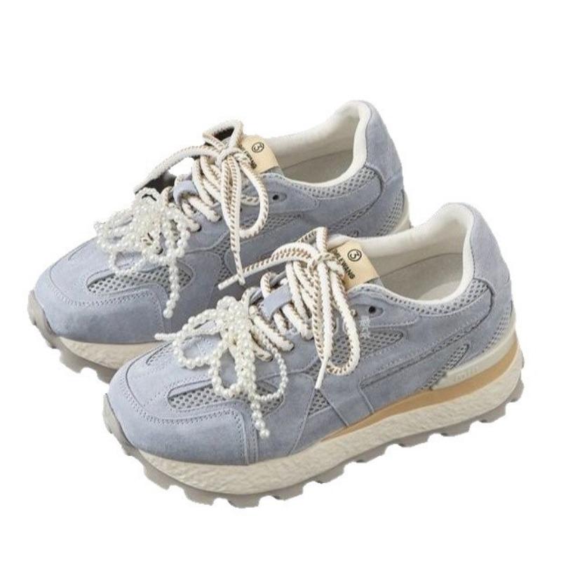 Neue Bestseller Schuhe mit Höhenerhöhung: Dicksohlige, atmungsaktive Dad-Schuhe für Damen