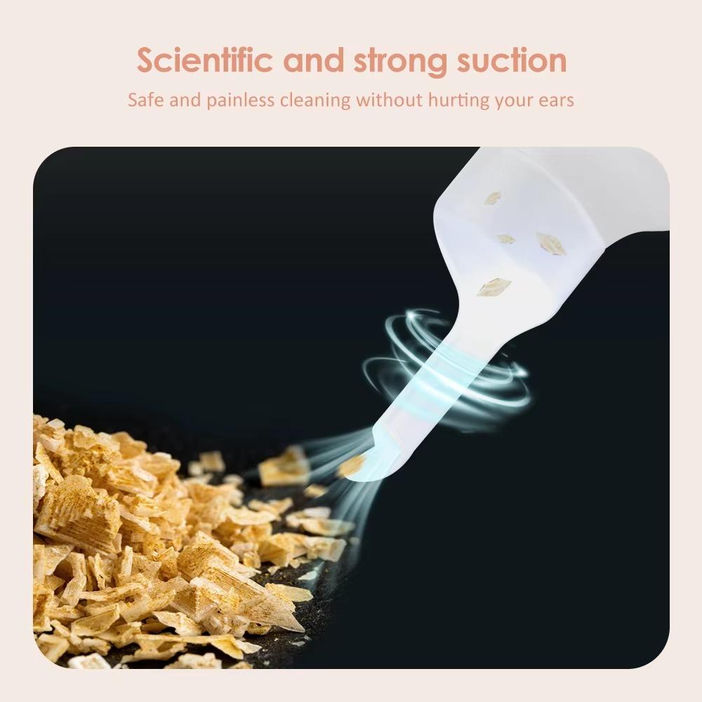 LED Light Electric Earpick Luminous Electric Ear Scoop Ear Wax Suction Remover  Ear Cleaner Tool