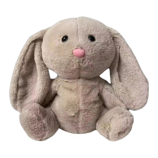 Yousheng Breathing Stuffed Animal with Music & Light Sensory Soothing Plush Toy for Sleep Interactive Elephant Rabbit Toy for Kids Baby Soother