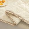 Solid Color Sofa Cushion Chenille Protective Couch Cover Modern Sofa Cover Anti-Cat Scratch Non-Slip Thickened Home Living Room