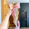 Children's Hair Accessories Pearl Tassels Bows Ribbons Braided Hairpins Headdresses Summer Girls Princess Hairpins