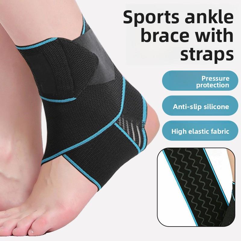

Ankle Protection Elastic Straps Sports Ankle Protection Fixed Men s and Women s Ankle Protection Sprain Recovery Joint Anti-sprain Protective Gear One size, one pack. синій