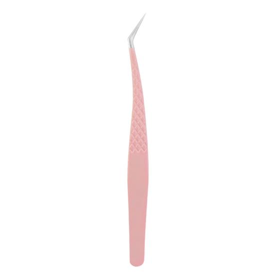 Lash Extension Tweezers for False Eyelashes Stainless Steel Lash Tweezers for Precise Eyelash Placement And Removal Rust-Proof Makeup Tool for