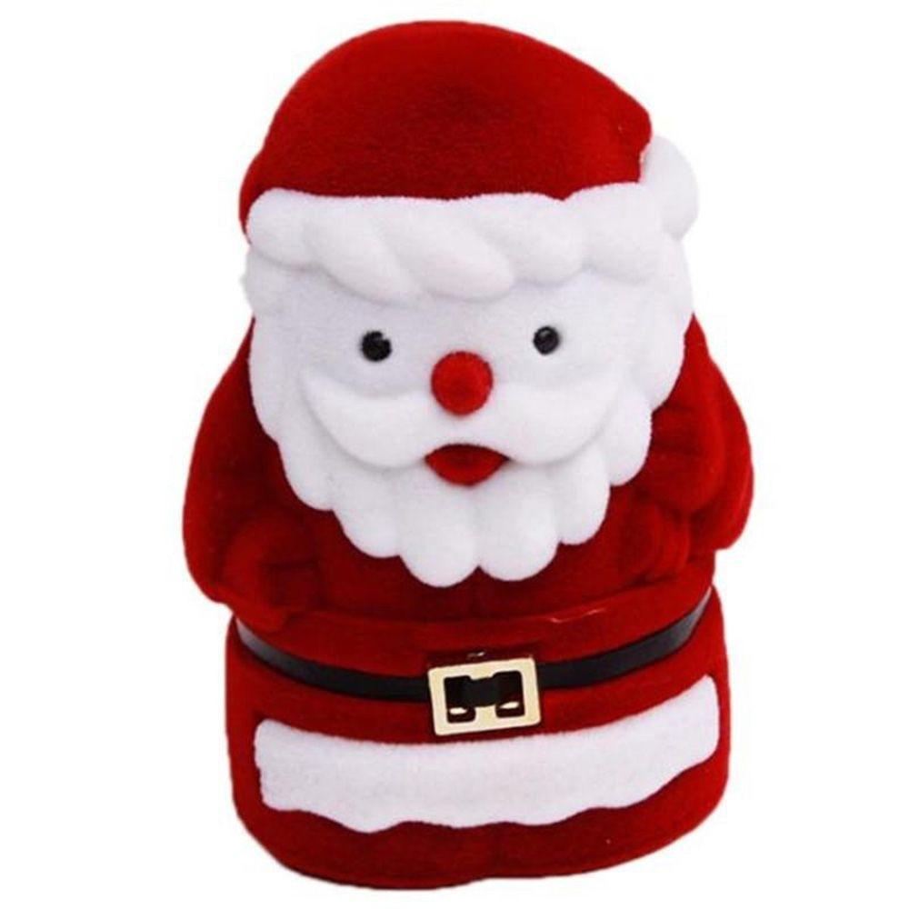 Santa Earring Display Storage Box Jewelry Case Box Ring Case Case Jewelry Ring Box Velvet Box