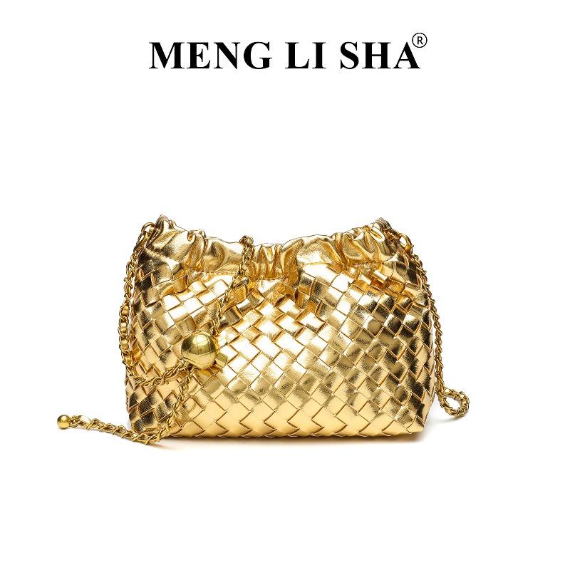 Spring and summer new niche design chain cloud bag simple fashion woven bag versatile single shoulder messenger women's bag