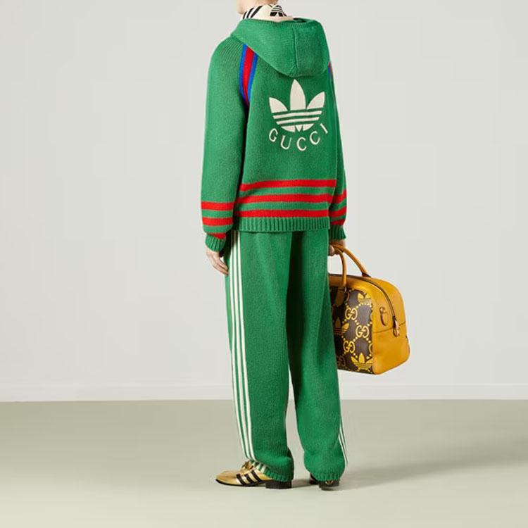 Gucci X Adidas Neo Sweater Men's Green 723079-XKCUT-3229