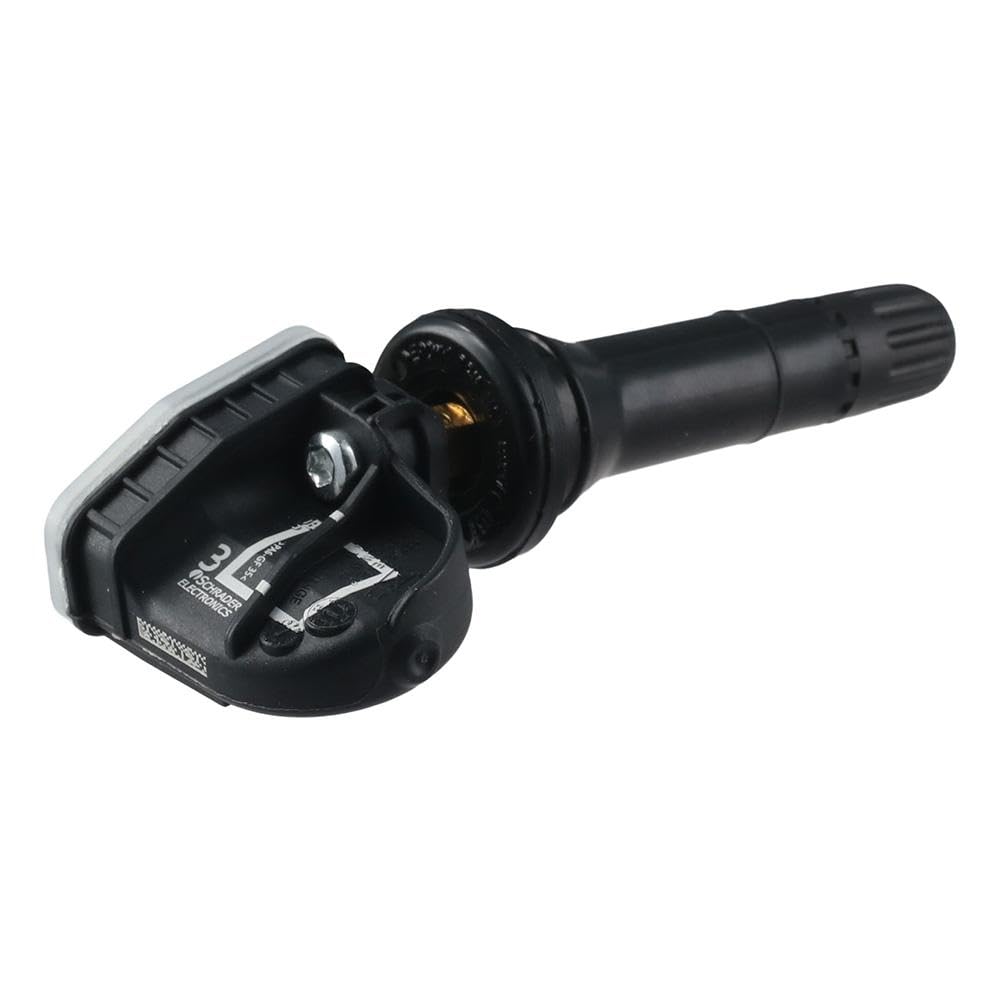 Qicarkey Reifendruckkontrollsystem Sensor, 13598772 13586335 Schwarzer Sensor Ersatz Autozubehörteil