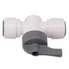 For John Guest Tube Acetal Copolymer Water Purifier Joint High Quality Reliable Shut Off Valve