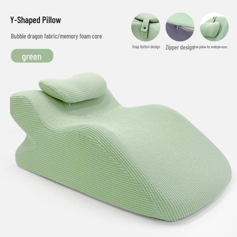 Stomach Sleeper Cervical Pillow - Slow Rebound Memory Foam Neck Support for Home Use.