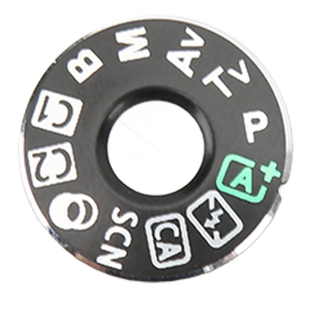 Camera Mode Dial Plate Mode Dial Top Cover Mode Turntable Patch for 80D Camera Spare Part Accessories