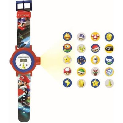 Mario Kart Projection Digital Watch - LEXIBOOK - 20 Images To Project