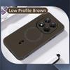 3D Leather Texture Wireless Charging ShockProof Magnetic Case For Xiaomi Redmi Note 14 Pro Plus Redmi Note14Pro+ Phone Cover