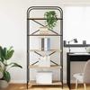 Bookshelf Sonoma Oak 80 x 30 x 183 cm Particleboard