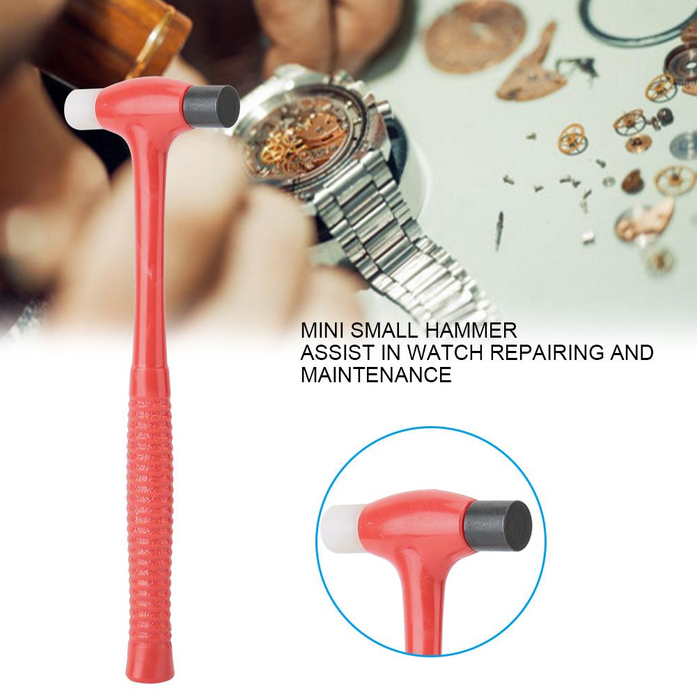 Multi Functional DIY Double Sided Small Hammer Mini Watch Repairing Maintenance Tool
