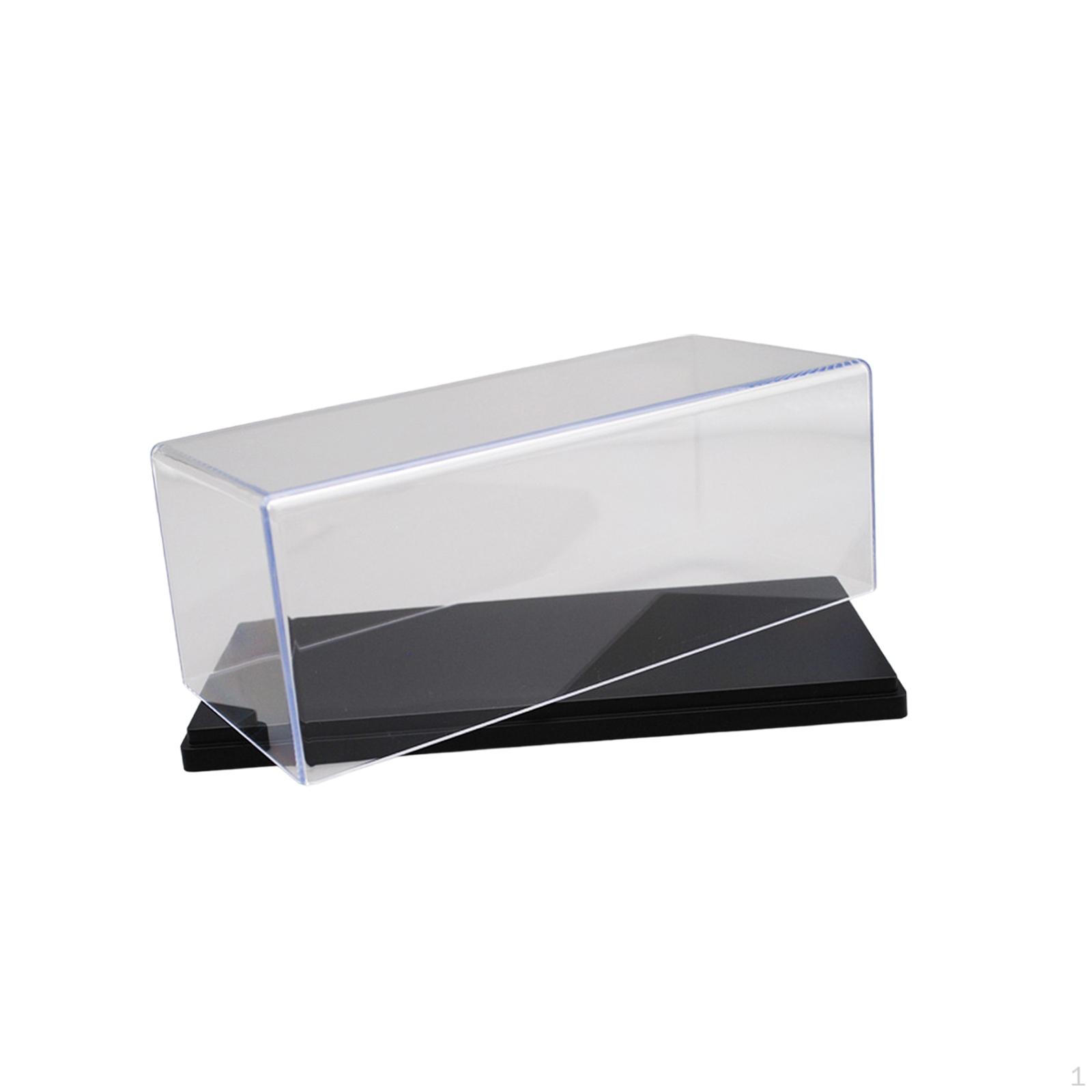 

Acrylic Box for 1:43 Model Cars, Storage Solution Collectibles black 15x7.6x6.3CM