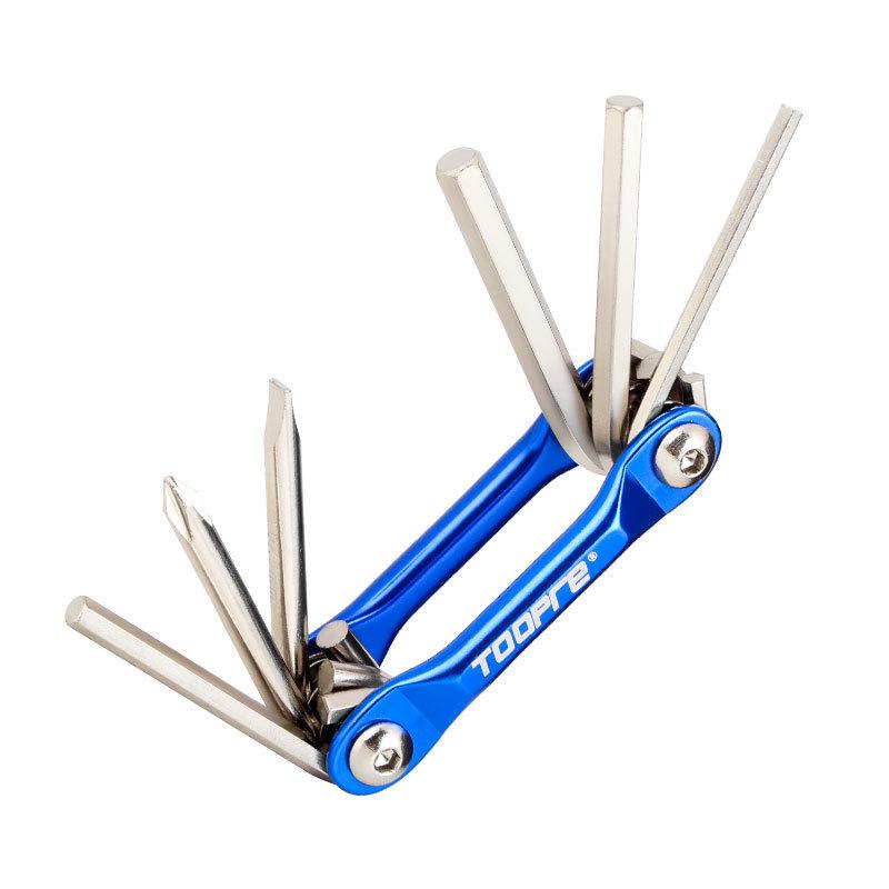 TOOPRE Multifunctional Portable Torx Hex Key Set with Center Hole