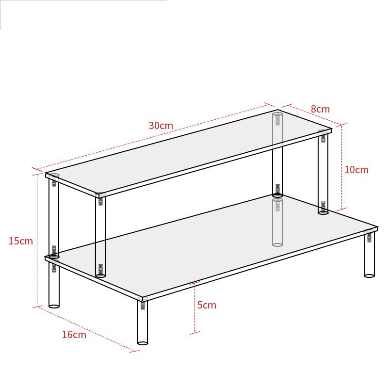 Clear Acrylic Display Riser Stand for Funko POP Figures, Cupcake Cosmetic Perfume Clay Doll Jewelry for Display Stand Organizer