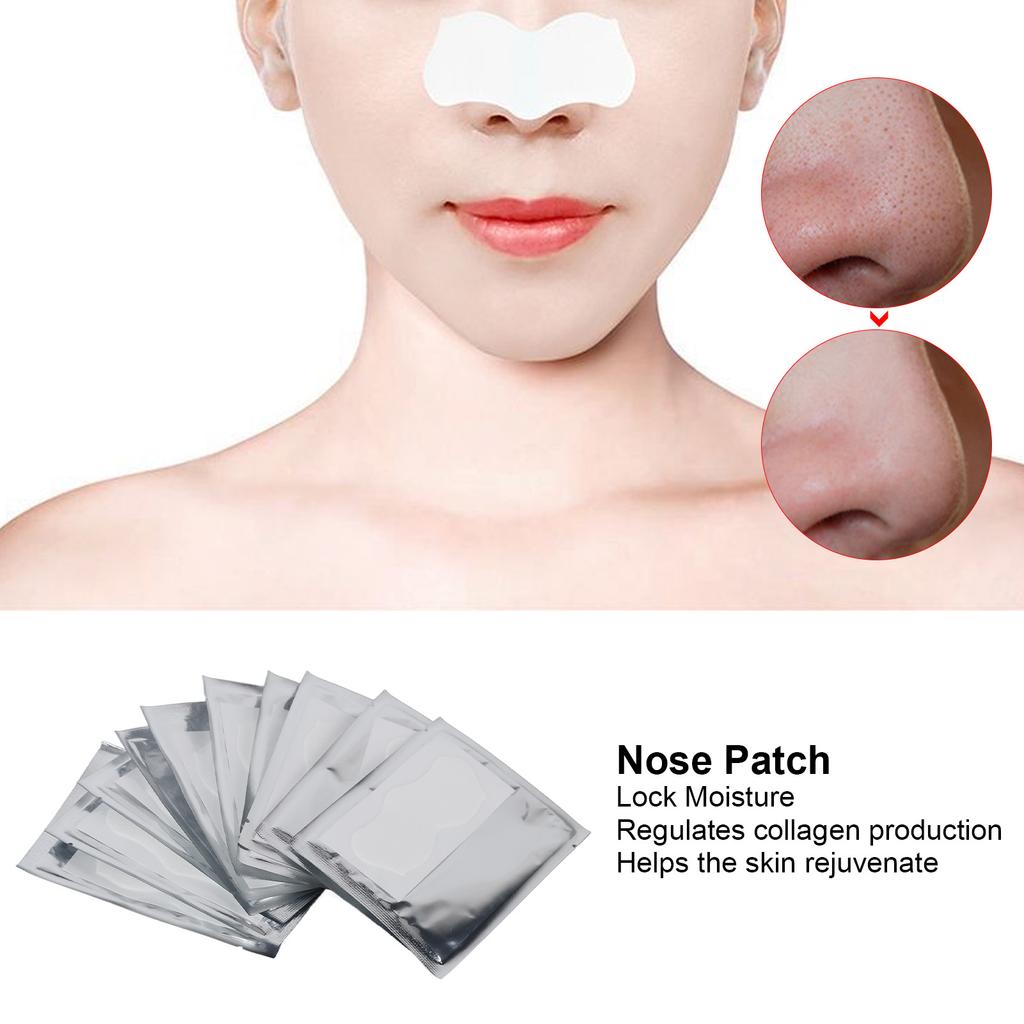 10pcs Hydrogel Nose Patch Professional Home Travel Portable Skin Soothing Pore Strip for Skin Care
