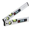 Magnetic Angle Meter Angle Ruler Digital Display Level Electronic Level Ruler Digital Display Slope Meter 400MM Aluminum Alloy