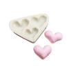 Number Design Chocolate Mold Heart Shape Resin Clay Mold New Silicone Mold  Cake Decorating