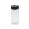 5/6 Pcs Durable Plastic Seasoning Jar, Portable Salt Cellar, Empty Pepper Shaker, Double Flip-Top Transparent Seasoning Jar
