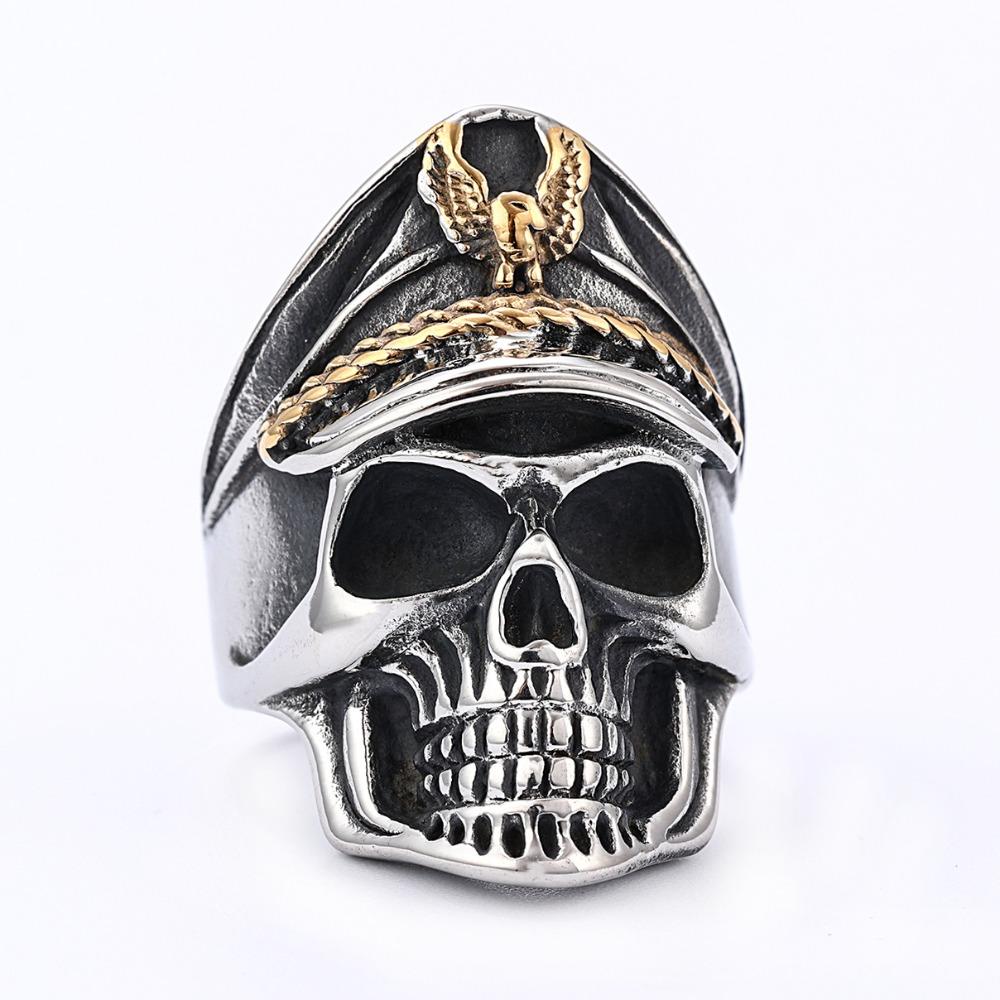 Multi-style Skull Rings, Retro Punk Men's and Women's Rings, Motorcycle Party Trendy Accessories