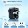 Universal Travel Ac Power Adapter With Dual Usb Ports Eu Us Uk Au Outlet Converter Socket Plug Global Conversion Charger
