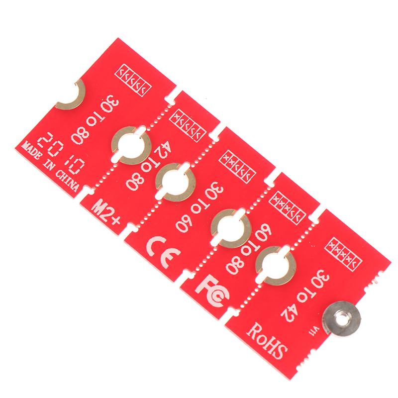 M2+ M2Plus Ngff Nvme M.2 Extended Bracket Transfer 2230 2242 2260 2280 Adapter