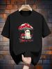 200 Grams of 100% Pure Print Short-Sleeve T-Shirt, Stylish And Casual Summer Wear